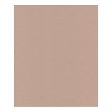 Dutch Wallcoverings - Jungle Fever uni roze/beige - 0,53x10,05m product