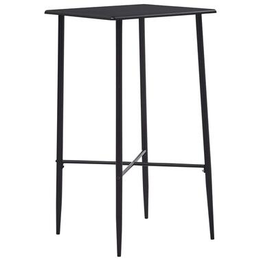 vidaXL Table de bar Noir 60x60x111 cm MDF product
