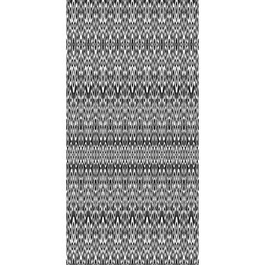 Origin fotobehang - coco ikat - zwart - 139,5 cm x 2,79 m product