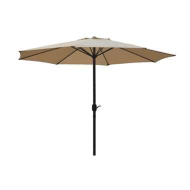 PimXL Luxe 8-ribs Parasol - Ø300cm - Ecru product