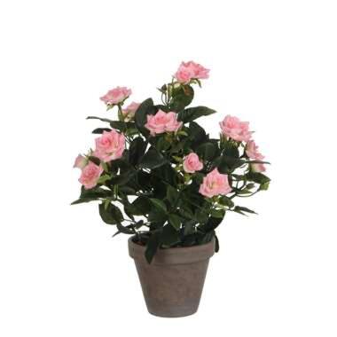 Mica Decorations Plante artificielle rosier - H33 x Ø25 cm - Rose product