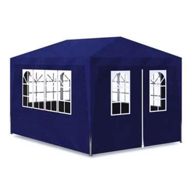 VIDAXL Tente de réception 3 x 4 m Bleu product