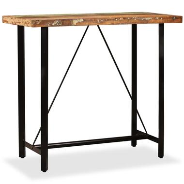 vidaXL Table de bar Bois massif de récupération 120 x 60 x 107 cm product