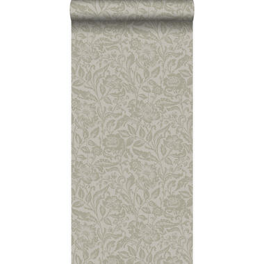 Origin papier peint - fleurs - marron clair - 53 cm x 10,05 m product