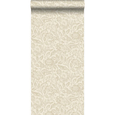 Origin behang - bloemen - crème - 53 cm x 10,05 m product
