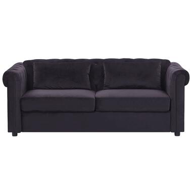 CHESTERFIELD - Chesterfield slaapbank - Zwart - Fluweel product