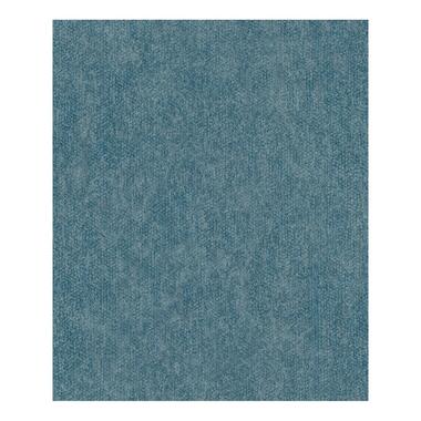 Dutch Wallcoverings - Galactik uni middenblauw - 0,53x10,05m product