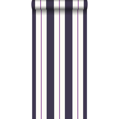 ESTAhome papier peint - à rayures - violet - 53 cm x 10,05 m product