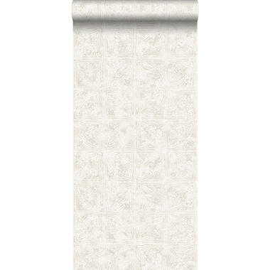 ESTAhome papier peint - motif de carrellages - beige - 53 cm x 10,05 m product