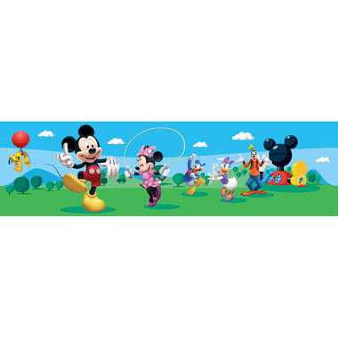 Disney frise de papier peint adhésive - Mickey Mouse - vert et bleu product
