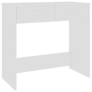 vidaXL Bureau 80x40x75 cm bewerkt hout wit product