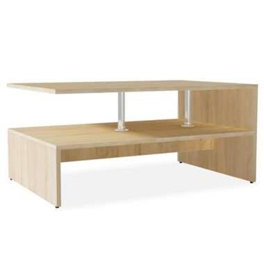 vidaXL Table basse Bois d'ingénierie 90x59x42 cm Chêne product