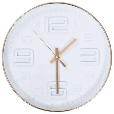 vidaXL Horloge murale avec aspect de cuivre 30,5 cm product