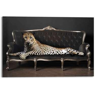 Peinture Leopard Chic 60x90 cm Noir product