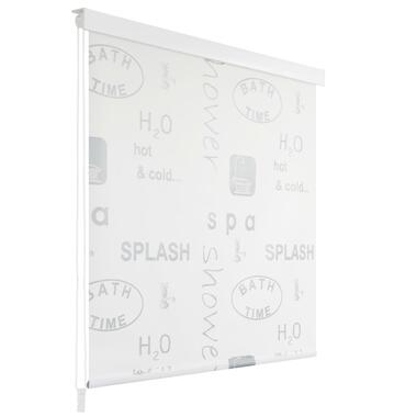 vidaXL Rolgordijn voor douche 140x240 cm splash product