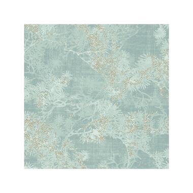 Dutch Wallcoverings - Odyssee dessin blauwgroen - 0,53x10,05m product