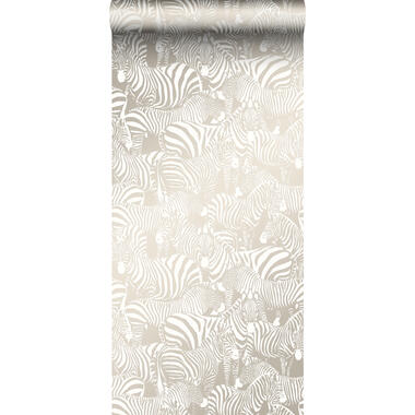 Origin papier peint - zèbres - gris - 53 cm x 10,05 m product