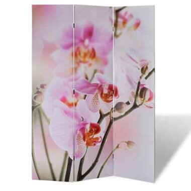 VIDAXL Kamerscherm - inklapbaar - bloem - 120x170 cm product