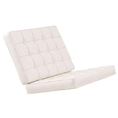 Ensemble de coussins pour fauteuil Barcelona (replica) blanc product