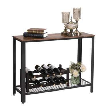 Parya Home - Table d'appoint Vintage - Métal - Noir product