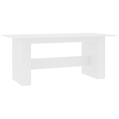 vidaXL Table à manger Blanc 180x90x76 cm Bois d’ingénierie product