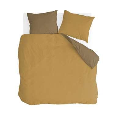 Byrklund - Housse de couette Side Way - 240x220 cm - Jaune / La moutarde product