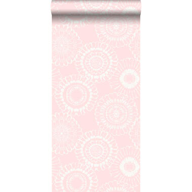 ESTAhome papier peint - fleurs - rose clair - 53 cm x 10.05 m product