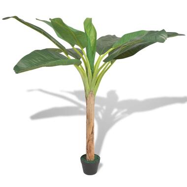 vidaXL Kunst bananenboom plant met pot 150 cm groen product