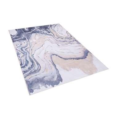 Tapis beige et bleu 140 x 200 cm GEBZE product