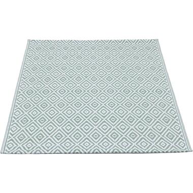 Binnen-/buitentapijt Diamond - groen - 90x150 cm product