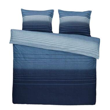 Comfort dekbedovertrek Stockholm - blauw - 200x200/220 cm product