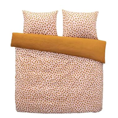 Comfort parure de couette Puck - rose/couleur bronze/brun - 240x200/220 cm product