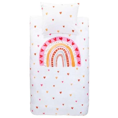 Comfort kinderdekbedovertrek Mila - roze - 140x200 cm product