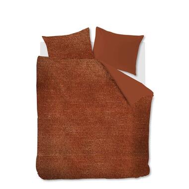At Home by Beddinghouse dekbedovertrek Cosy corduroy - roodbruin - 240x200/220 cm product