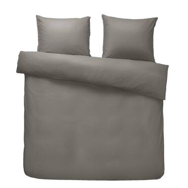 Comfort dekbedovertrek Jorrit effen - antraciet - 240x200/220 cm product
