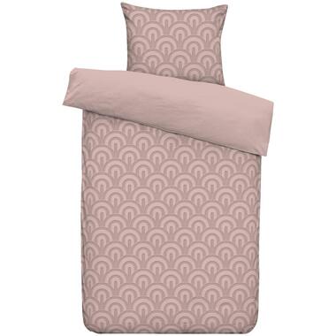 Parure de couette Emma velours - rose - 140x200/220 cm product