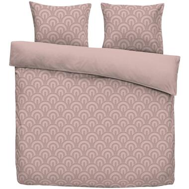 Parure de couette Emma velours - rose - 200x200/220 cm product