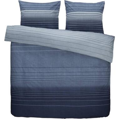 Parure de couette Stockholm - bleue - 240x200/220 cm product