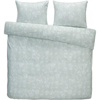 Parure de couette Febe flanelle - blanche - 200x200/220 cm product