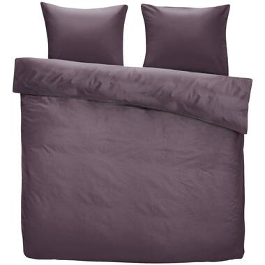 Parure de couette Amélie velours - violette - 200x200/220 cm product