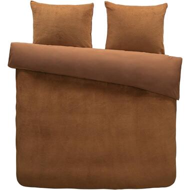 Parure de couette Teddy - brune - 200x220 cm product