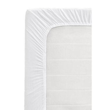 Drap-housse pour surmatelas - jersey - blanc - 90x200 cm product