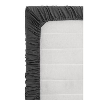 Drap-housse pour surmatelas - coton - anthracite - 90x200 cm product