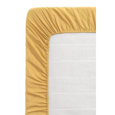 Drap-housse Coton - jaune ocre - 80x200 cm product