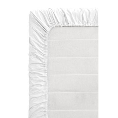 Drap-housse pour surmatelas - percale de coton blanc - 180x200 cm product