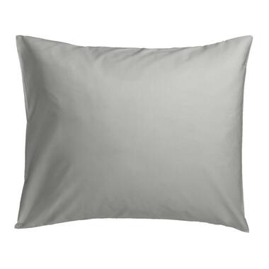 Lot de 2 taies d'oreiller Percale de coton - gris clair - 60x70 cm product