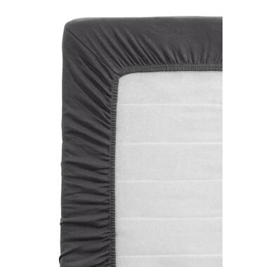 Drap-housse Polyester recyclé - anthracite - 90x200 cm product