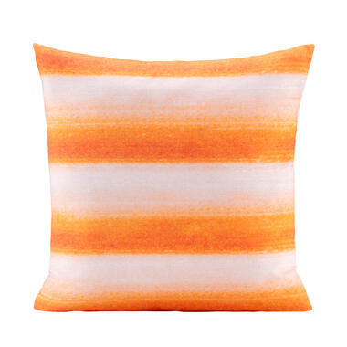 Sierkussen Elvi - off-white/oranje - 45x45 cm product