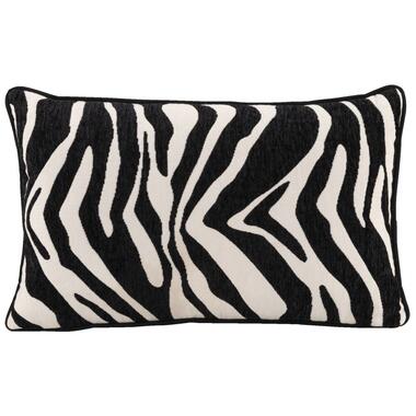 Coussin décoratif Stine - noir/blanc cassé - 30x50 cm product