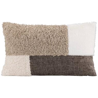 Coussin décoratif Twan - couleur sable/écru - 30x50 cm product